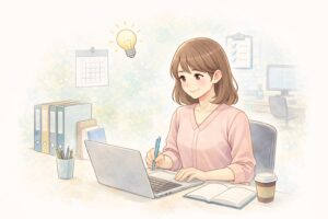 mbtiの青グループが自分の活かし方を理解しているイメージ