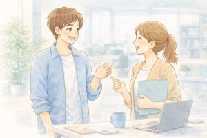 MBTIの陽キャが人間関係で力を発揮するイメージ