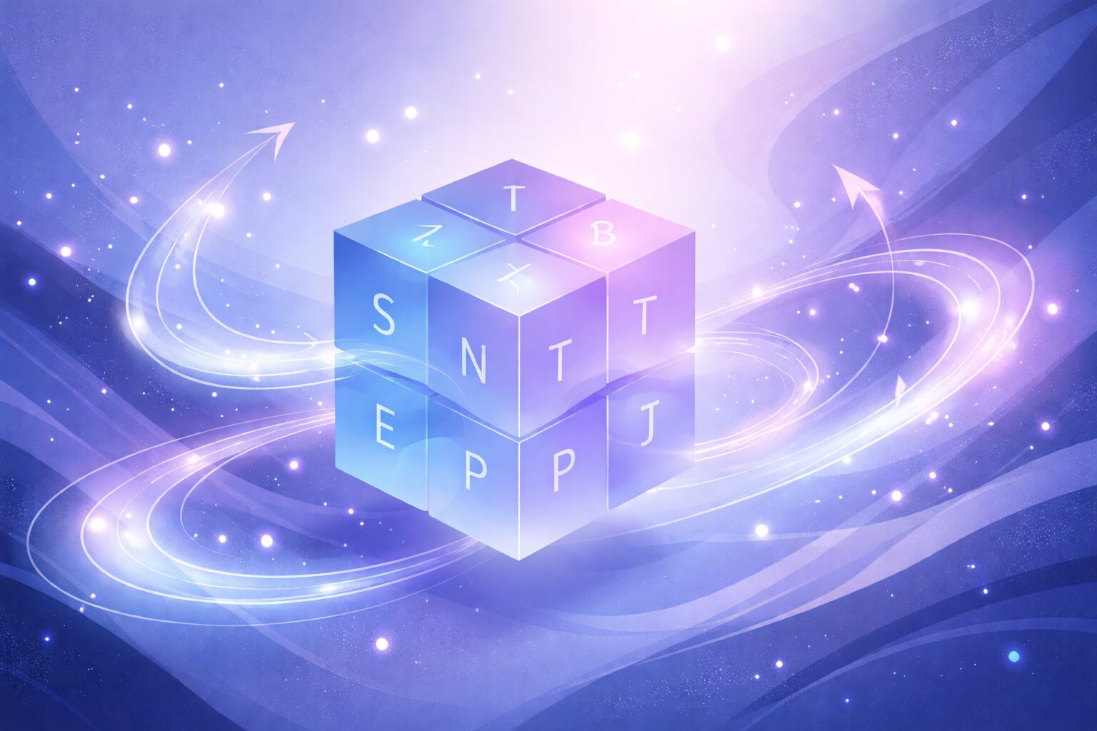 mbti結果が変わるイメージ