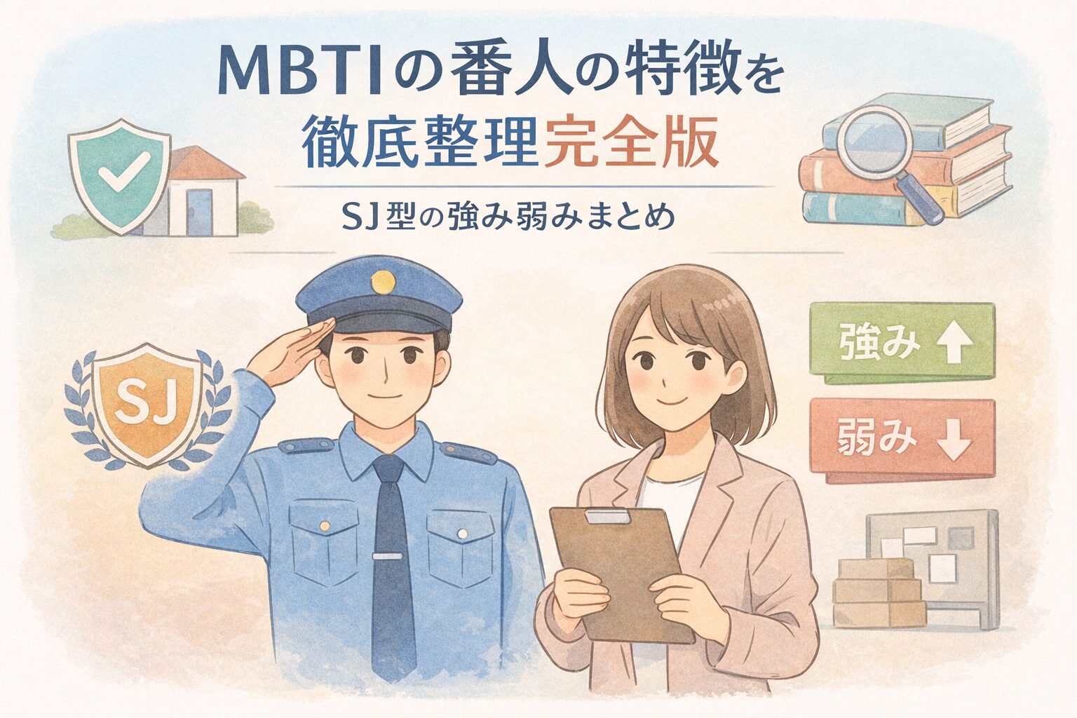 MBTIの番人の特徴を徹底整理のイメージ図