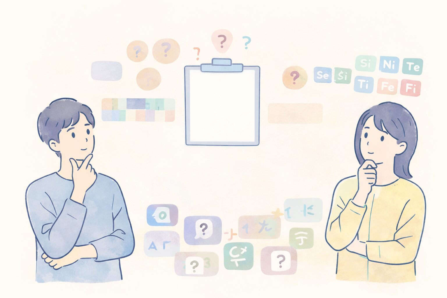 MBTIの細かいやつの選び方｜64・A/T・認知機能を完全整理のイメージ