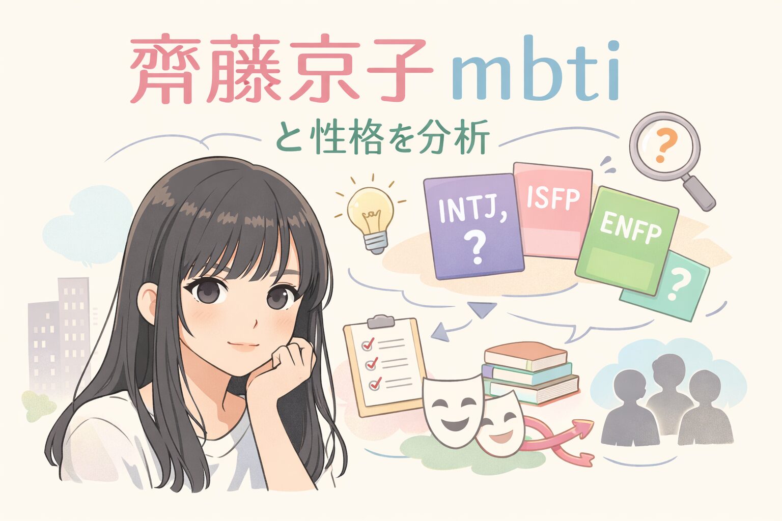 齊藤京子のMBTIは？タイプ予想と性格の特徴まとめのイメージ