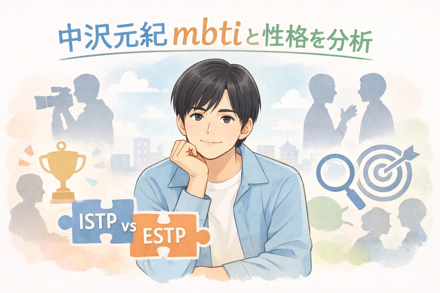 中沢元紀のMBTIは？タイプ予想と性格の特徴まとめのイメージ
