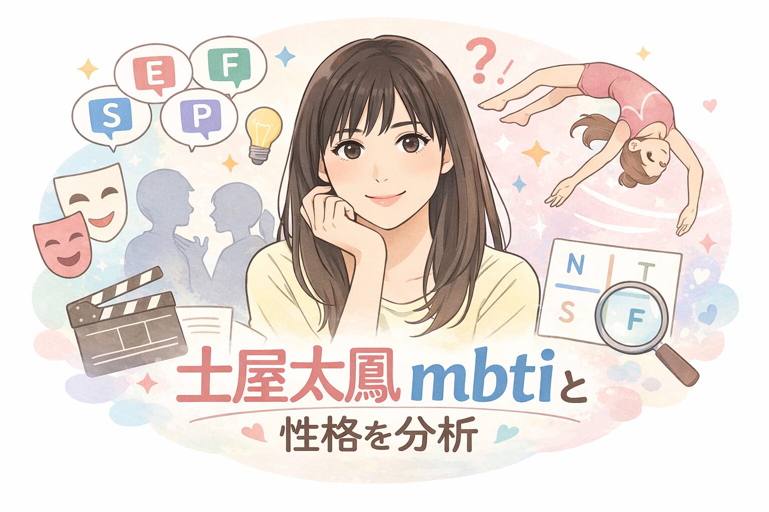 土屋太鳳のMBTIは？言動や性格の傾向からタイプを考察のイメージ図