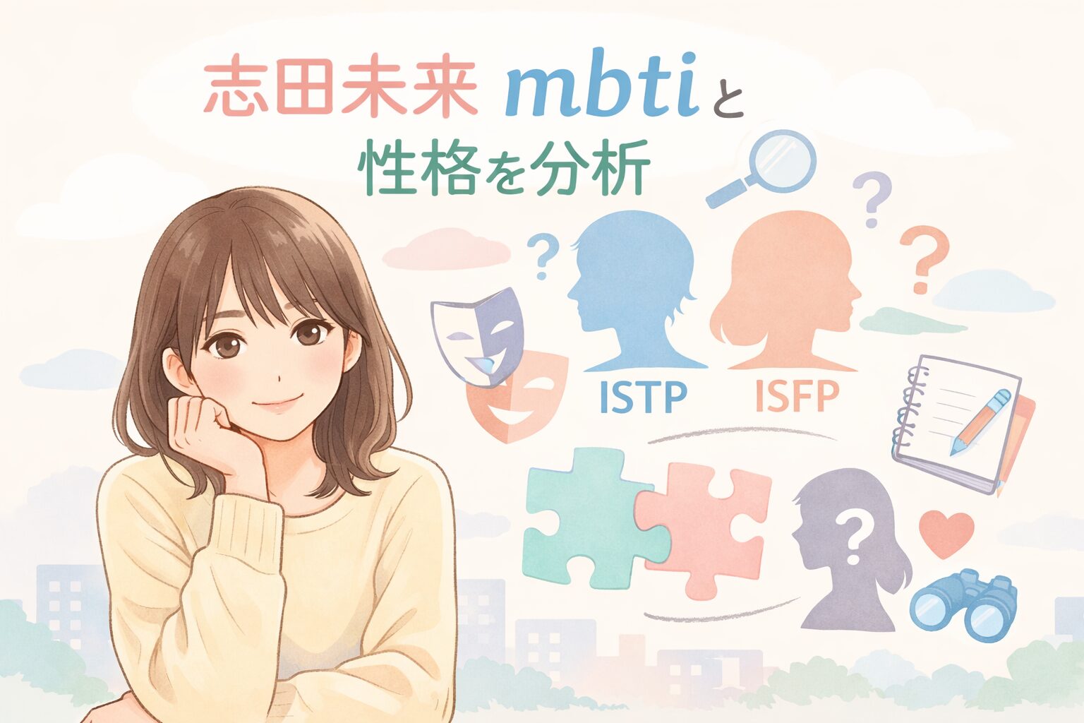 志田未来のMBTIは？言動や性格の傾向からタイプを考察