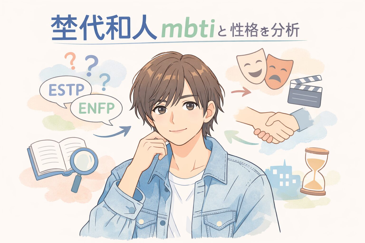 杢代和人のMBTI型は？人物像を性格タイプから徹底考察のイメージ図